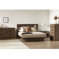 thumbnail image 3 of South Shore Holland 6-Drawer Dresser for Adult, in Natural Walnut, 3 of 10