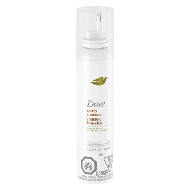 Dove Curls Mousse Flexible Hold Defined Curls, 198 g