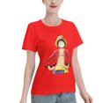 thumbnail image 2 of Women's Basic Short Sleeve T-Shirt One Piece Luffy, 2 of 6