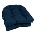 thumbnail image 2 of Coussins de Chaise Tuftés en Forme de U pour l'Extérieur en Polyester Filé de 16 Po (Ensemble de 2), 2 of 2