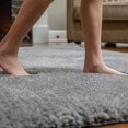 thumbnail image 3 of Luckyn Soft Shaggy Rug,Anti-Slip Fluffy Rugs Large Shaggy Rug Super Soft Mat Living Room Bedroom Carpet,Silver Gray, 3 of 8