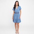 thumbnail image 1 of Devoted Femmes, Robe smockée en Tencel, tailles TP à TG, 1 of 4