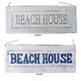 thumbnail image 1 of Plaque de Maison de Plage en Bois Blanc Vieilli, 1 of 1