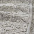 thumbnail image 2 of Amrapur Overseas 6-Piece Yarn Dyed Diamond Gate Jacquard Towel Set, Silver, 2 of 5