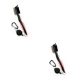 thumbnail image 1 of Redempat Stainless Steel Golf Club Brush Portable Solid Color Shoe Brushes Pink Lidless 2Set, 1 of 6