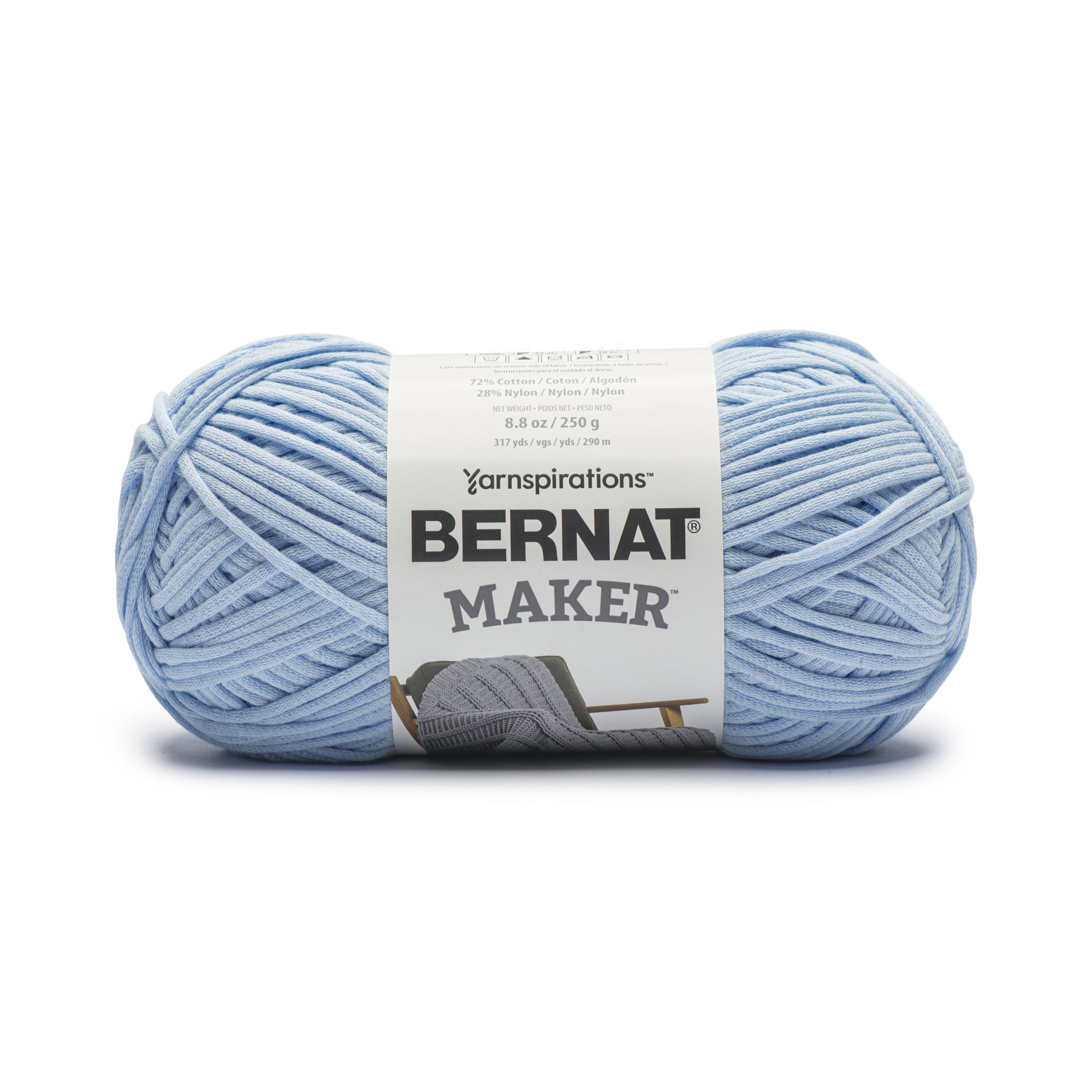 Bernat® Maker™ #5 Bulky Cotton fil, 8.8oz/250g 317 Yards
