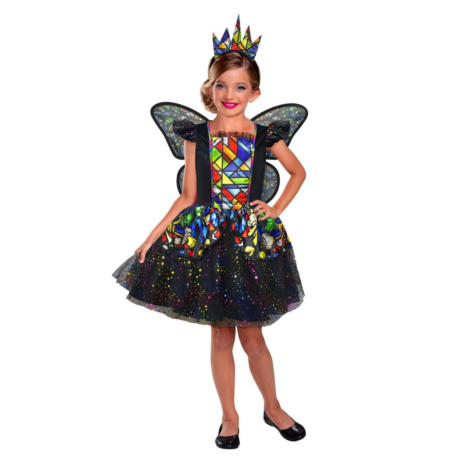 Costume de Papillon vitrail pour filles G.