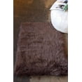 thumbnail image 4 of H-Luxe Hudson Faux Fur2'X3' Rug, 4 of 4