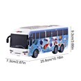 thumbnail image 3 of karymi Four Way LED Simulation Bus Children's Travel Bus Remote Control Bus Toy Car Model Toy Kids Christmas Gifts, 3 of 6