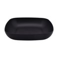thumbnail image 1 of Mainstays Black Plastic Square Meal Bowl, 1 of 2