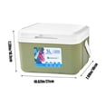 thumbnail image 3 of Leutsin Insulated Soft Cooler Bag,Cooler Box Camping,Large Ice Coolers Soft Sided Ice Chest for Beach,Insulated Cooler Bag,Large Cooler Bag Soft Sided Cooler with Shoulder Strap,Leakproof Coolers, 3 of 6