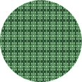 thumbnail image 1 of Ahgly Tapis d'Intérieur Lavable en Machine Carré Vert Émeraude Profond, 3 Pieds Carré, 1 of 7