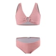 thumbnail image 2 of MIASHUI Girls Bikini Swimsuits Two Piece Bathing Suit for Kids Swimwear Set,Pink,8 Years, 2 of 6