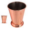 thumbnail image 3 of Tasse Perlée, Coupe de Haute Stabilité en Acier Inoxydable Rétro pour la Maison en Or Rose, 3 of 8
