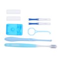 thumbnail image 2 of Oral Care Kit, Wonderful And Practical Lightweight And Portable Orthodontic Care Tools Convenient  For Most People For Teeth Cleaning, 2 of 8