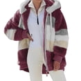 thumbnail image 1 of 2025 Veste Polyester à Capuche en Molleton Veste Femmes Extérieur Femmes Veste Zippée pour Femmes Manteau Figs Chandail à Capuchon pour Femmes Veste d'Échauffement Femmes, 1 of 4