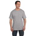 thumbnail image 1 of The Hanes 61 oz Beefy-T with Pocket LIGHT STEEL S, 1 of 1