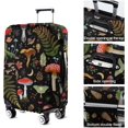thumbnail image 4 of Travel Luggage Cover Suitcase Protector Fits 18-32 Inch Luggage Wheel Covers Patterned Travel Related Items Flower Luggage Protector Elastic Luggage Anti-scratch Suitcase Cover XL, 4 of 5