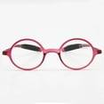 thumbnail image 2 of Lunettes de Lecture Rétro Incassables Flexibles + 1,0 à + 3,5 Monture Ronde Lecteur de Poche Geek Nerd, 2 of 5