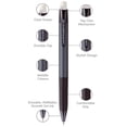 thumbnail image 4 of uniball™ Erasable Gel Retractable Pens, Medium Point (0.7mm), Black, 2 Pack, 4 of 5