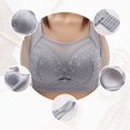 thumbnail image 4 of Harpily 2025 Bra Front Closure Bra For Women Comfort Wireless Full Coverage Womans Sleep Bra, 4 of 9