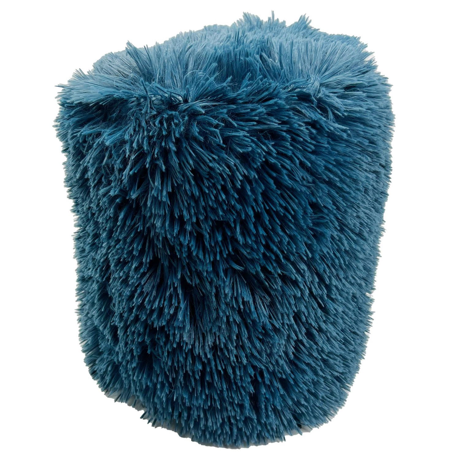 Mainstays Fluffy Navy Gumball Cushion