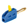 thumbnail image 1 of KLKCMS Connecteur de Câble Pratique 4mm Banane pour Plaques Murales et Récepteurs Bleu, 1 of 9