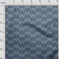 thumbnail image 2 of oneOone Cotton Poplin Fabric Chevron Ikat Decor Fabric Printed BTY 56 Inch Wide, 2 of 4