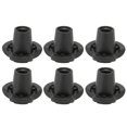 thumbnail image 1 of 6 Pcs Couvre-Pieds de Béquille Antidérapants Embouts de Jambe de Béquille pour Perche de Randonnée Canne Chaises de Béquille Diamètre Intérieur 16 mm, 1 of 14