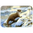 thumbnail image 1 of Winter Otter Kitchen or Bath Mat, 20 x 30, 1 of 1