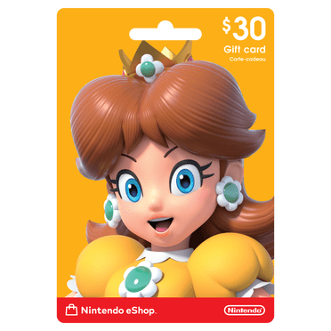 Carte-cadeau Nintendo eShop de 30 $ [Code Numérique]