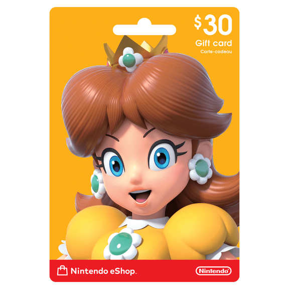 Carte-cadeau Nintendo eShop de 30 $ [Code Numérique]