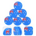 thumbnail image 3 of SHISUYAN 6pcs Racket Vibration Dampeners National Flag Designed Tennis Racket Shocking Absorbers, 3 of 9