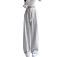 thumbnail image 1 of Puawkoer Girls Pants Drawstring 6 Month Rompers Girls Clothes Elastic Active Joggers Solid Pants Clothes 6 to 12 Months Color Fashion Sweatpants For Kids Clothes Girls Sweatpants2 Kids, 1 of 7