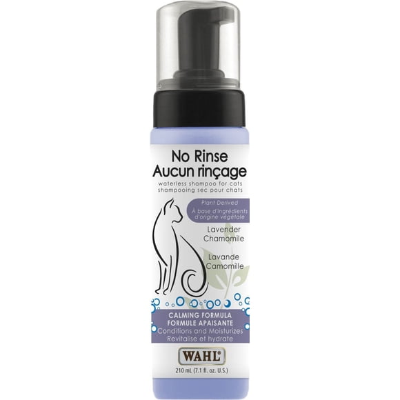 Wahl No Rinse Cat Shampoo, 210ml