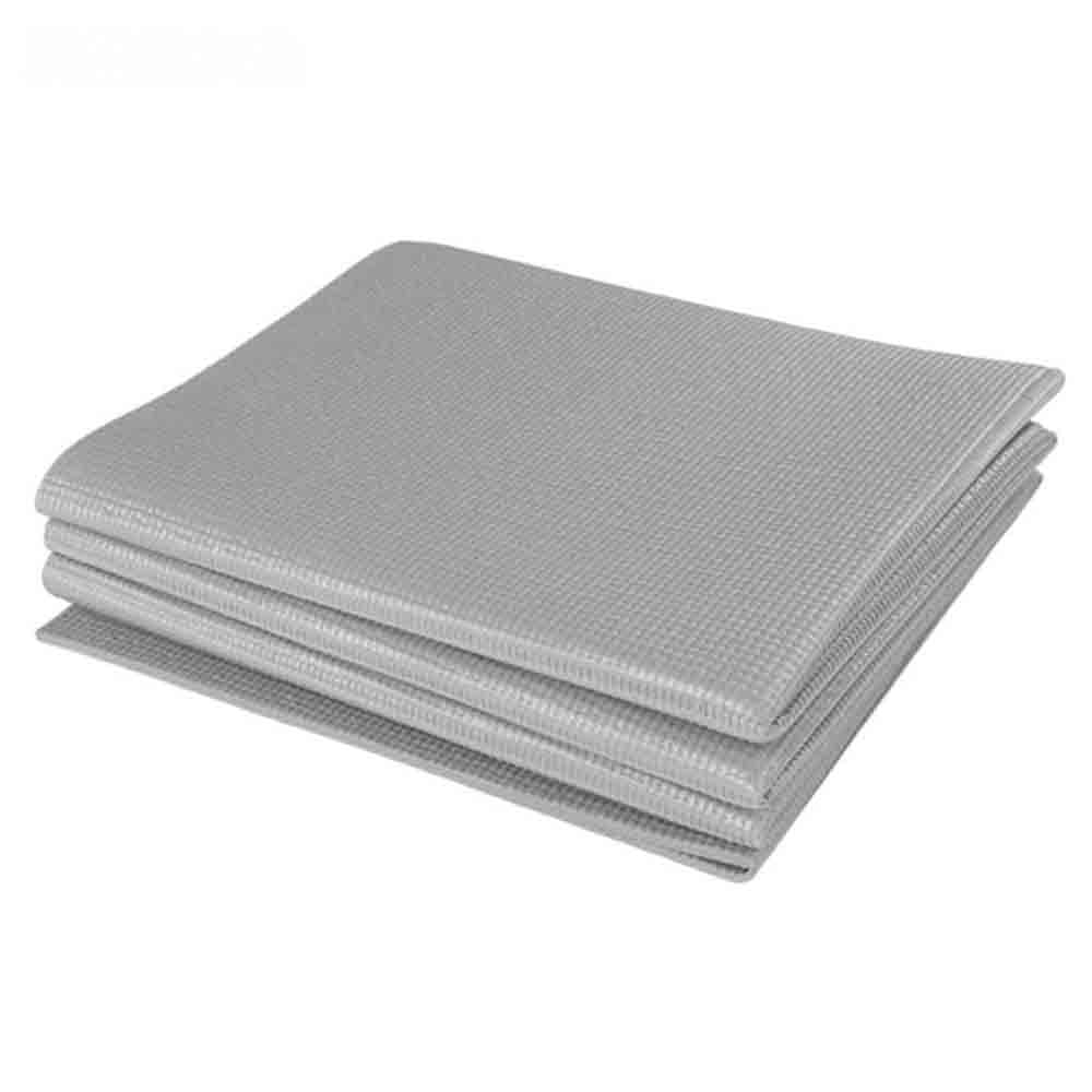 Foldable thick workout mat and yoga mat