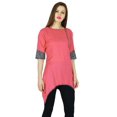 thumbnail image 4 of Phagun Kurti Rose Indien Haut Kurta de Designer Femme Rayonne Haut Décontracté Tunique Robe, 4 of 8