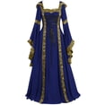thumbnail image 1 of UPPADA Liquidation Robes de Cocktail Grande Taille Robe Formelle pour Femmes Robe de Soirée Robe Vintage Élégante Robes à Manches Évasées Grande Taille Robe en Maille Dorée, 1 of 6