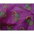 thumbnail image 4 of oneOone Silk Tabby Fabric Paisley Block Print Fabric By The Yard 42 Inch Wide, 4 of 4