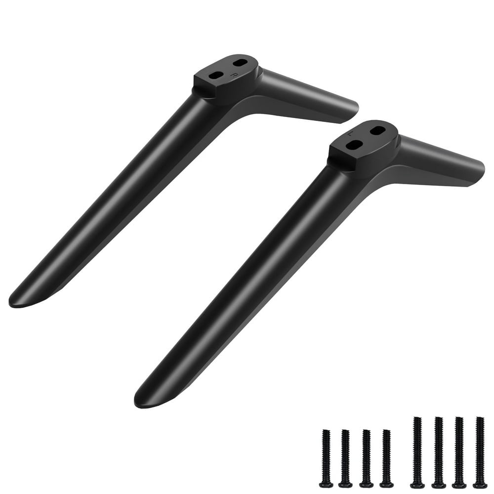 CHUANK TV Stand Legs for Hisense TV Legs  for Hisense 40” 43” TV 40H5590F 40H4F 40H3F9 40H4030F1 43H4F 43H4030F 43H4030F1 TV Stand with Screws Set  Easy to Install  Black