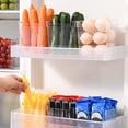 thumbnail image 3 of SuChun Produce Storage Multi Purpose Refrigerator Storage Box Kitchen Organizer For Fridge Freezer Side Door Vegetable Fruit And Food Container Storage Box Most Standard Clear, 3 of 8