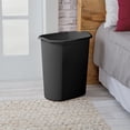 thumbnail image 2 of Sterilite 20 L Rectangular Wastebasket- Black, 2 of 3