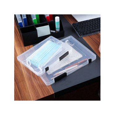 1 Pce de Boîte de Rangement de Fichiers, Boîte de Tri de Factures de Bureau, Boîte de Test de Papier Étudiant, Boîte de Rangement de Fichiers, Rangement de Projets