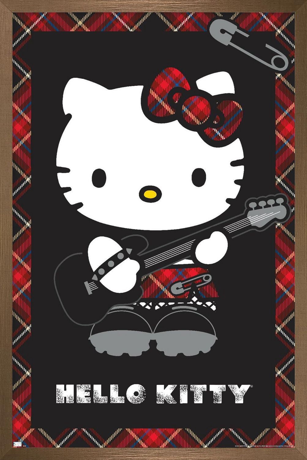 Hello Kitty - Punk Wall Poster, 22.375" x 34"