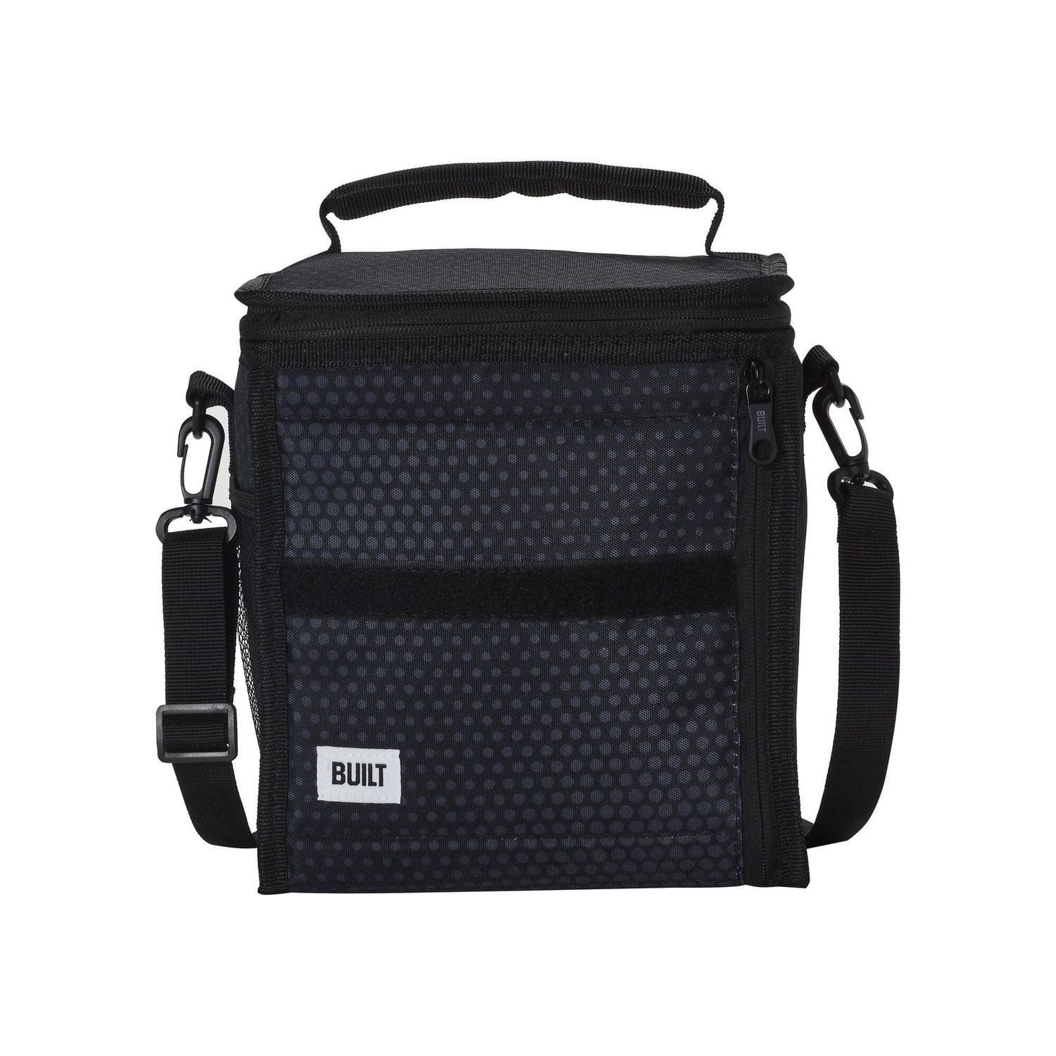 Built NY Midnight Microdot Gel Cube Lunch Bag