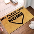 thumbnail image 4 of TIELUTT Front Door Game Welcome Mat Farmhouse Front Door Decorative Baseball Welcome Mat Front Door Fussy Blanket Netted Throw Blanket Blanket for Sofa Living Room Area Rug Living Room 6x9 Carpet, 4 of 5