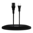thumbnail image 1 of Aprelco Homologué UL Câble d'Alimentation à 2 Broches de 6,6 Pi Compatible avec le Lecteur DVD Rotel RB-1552 RKB-2100 RMB-1066, 1 of 5