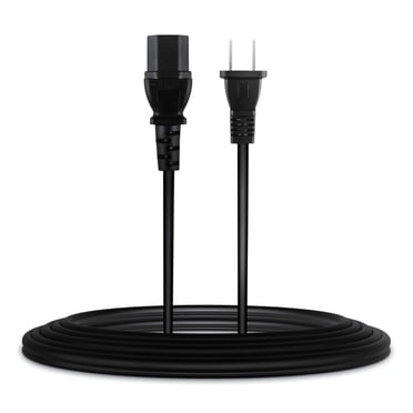 Aprelco UL Listed 6.6ft 2-Prong Power Cord Cable Lead Compatible with Rotel RB-1552 RKB-2100 RMB-1066 DVD player