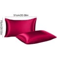 thumbnail image 3 of PRETXORVE Pillowcase A Chilling Pillowcase for Hot Sleepers and Night Sweats Suitable for All Seasons Breathable and Velvet Soft Full-length Pillowcase, 3 of 6