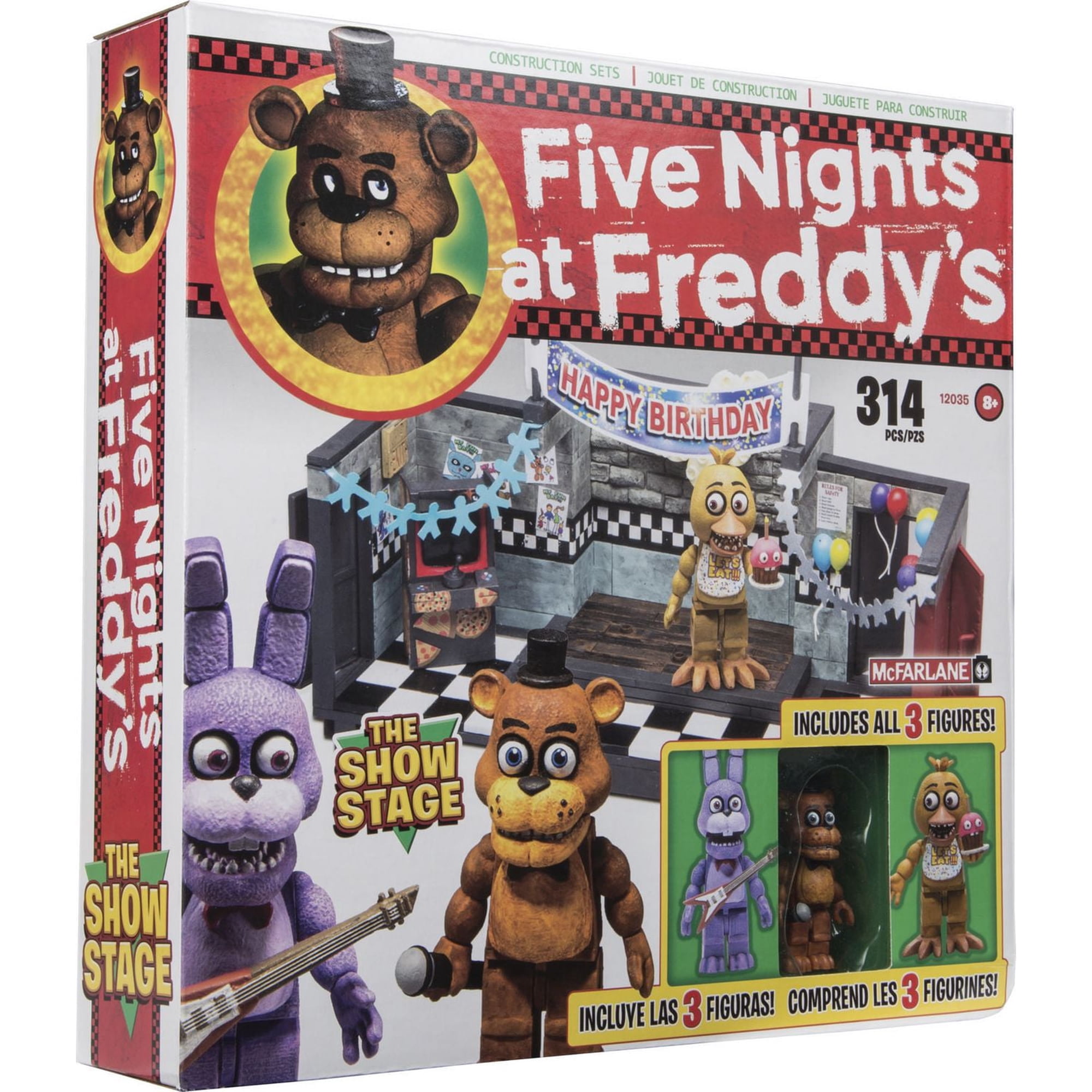 Five Nights at Freddy's まとめ売りセット Five Nights at Freddy's Five Night Freddy's Construction Set - The